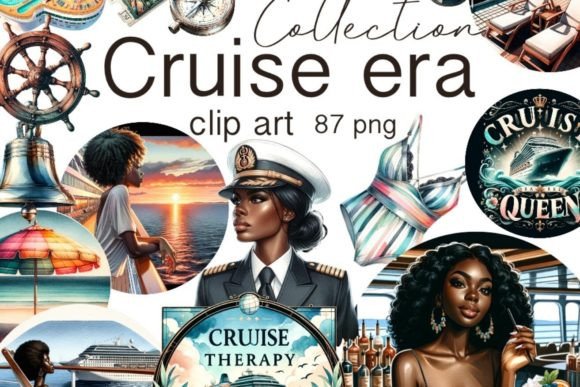 Download African American Cruise Life Clipart - African Collection