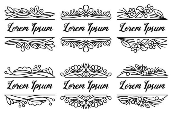 Download Vintage Floral Borders - Borders Collection