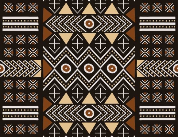 Download African Tribal Mudcloth Pattern - African Collection